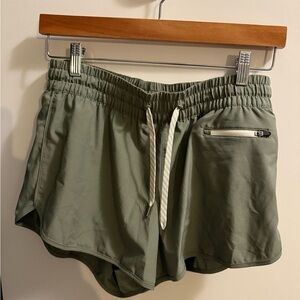Vuori Sage Green Athletic Shorts